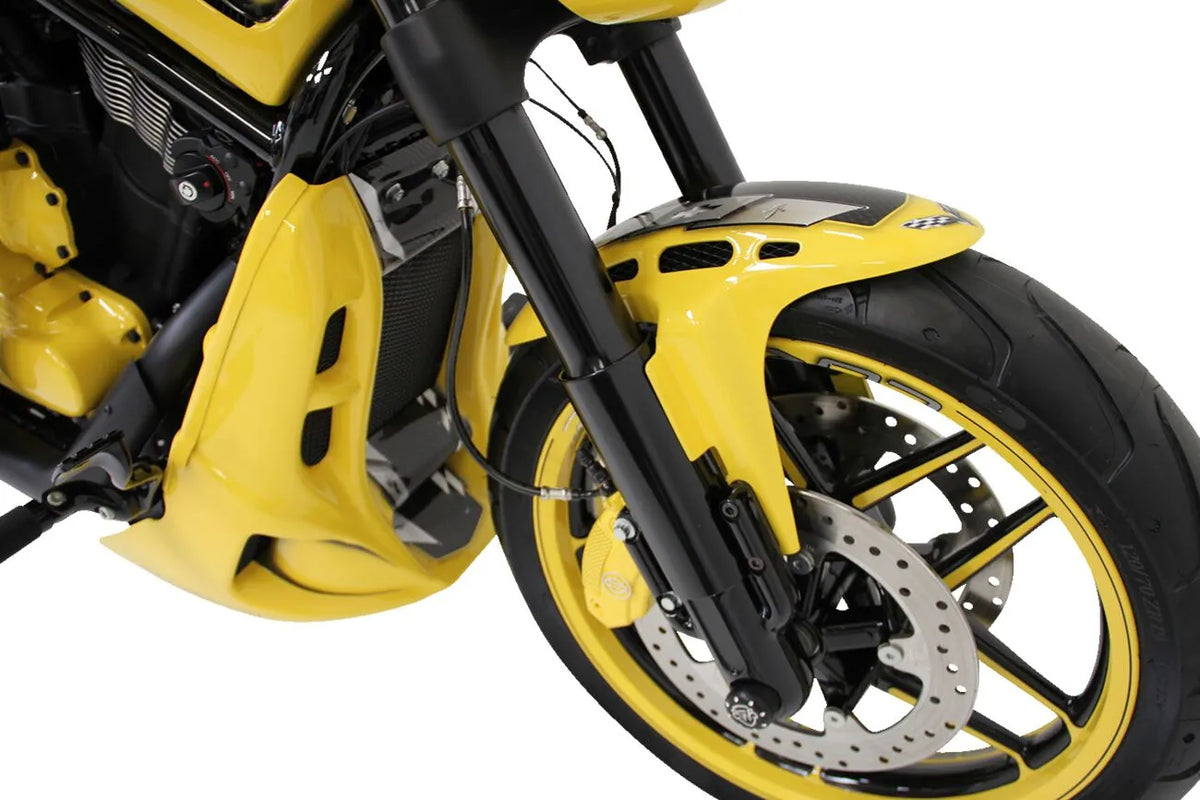 Cult-Werk Lower Fork Cover - Black - HD-ROD021