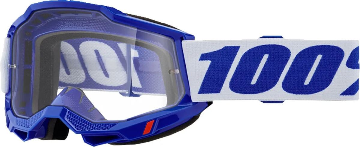 100% Accuri 2 OTG Goggle Blue Clear