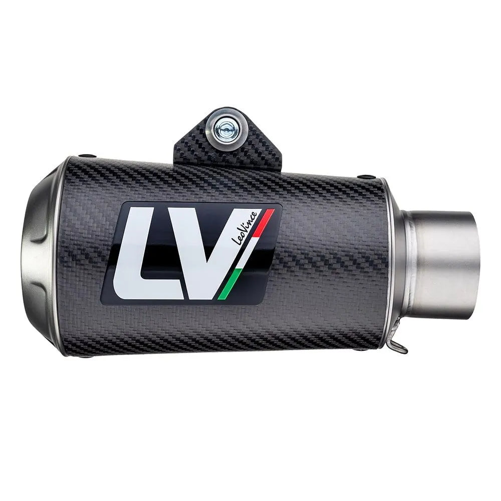 Leovince LV-10 Carbon Slip-on Lyddæmper - ECE Godkendt til Vej