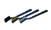 Bikeservice Black 3-Piece Detailing Brush Set 180mm (7")