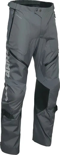 Thor Terrain Over-the-boot Dual Sport Pants - Black/Light Gray/Charcoal Gray