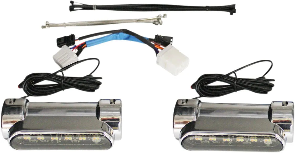 Custom Dynamics Engine Guard Leds - White/amber