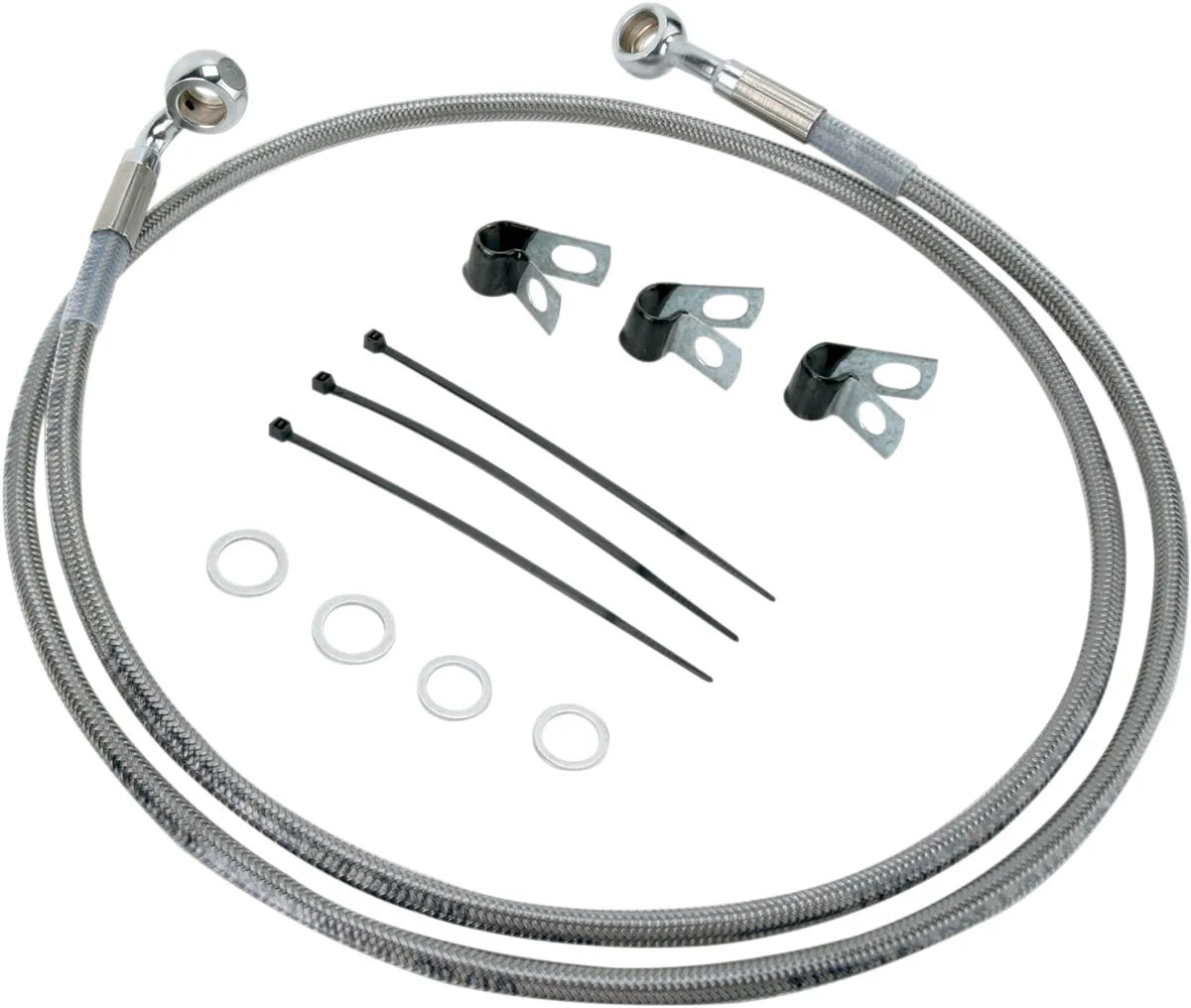 Drag Specialties Forlænget Bremse Slange Kit 48.25"