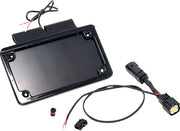 Namz License Plate Frame With White Led For Harley-davidson