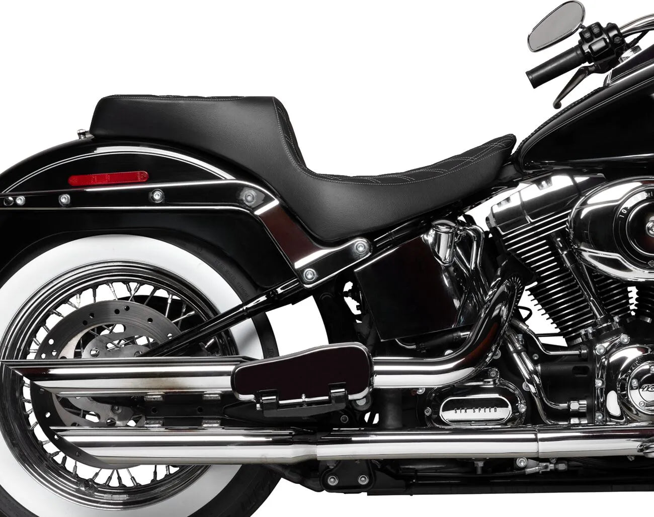 Drag Specialties Performance Predator 2-up Seat