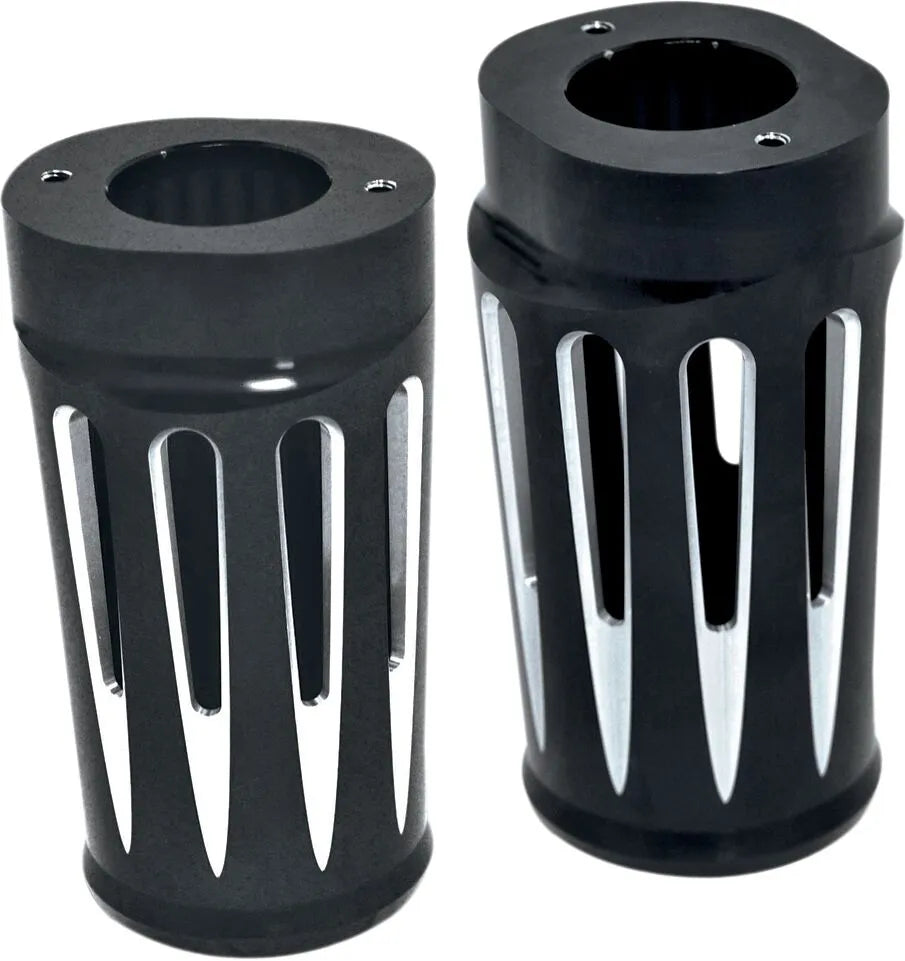 Arlen Ness Aluminum Fork Boot Covers - Standard Length