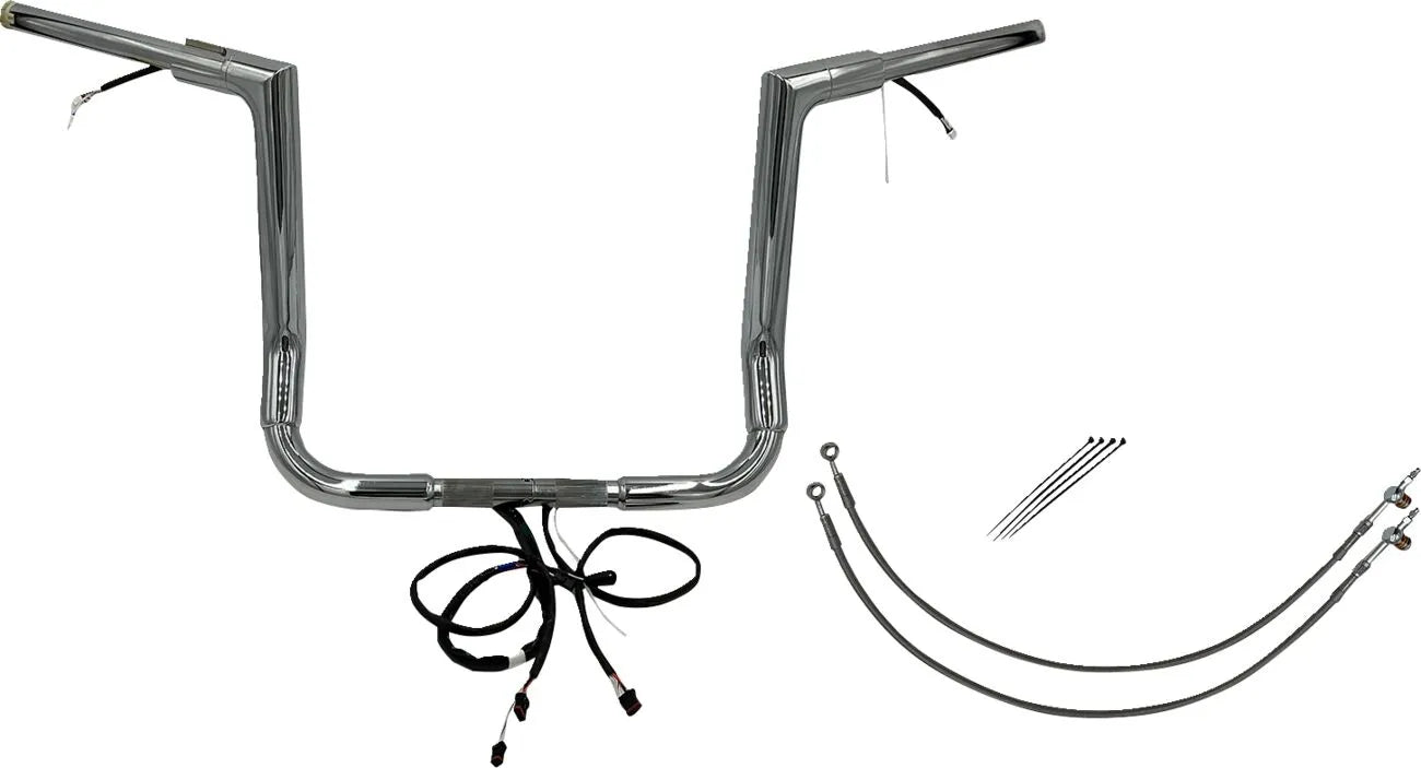 Fat Baggers 1-1/2" Flat Top Handlebar Kit