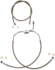Magnum Shielding Xr Rustfrit Stål For Bremse Slange Kit (Non-abs)