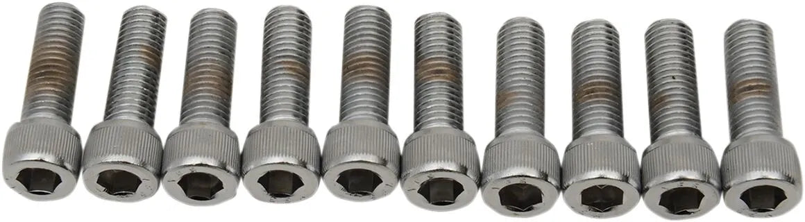 Drag Specialties Socket Head Bolts 1/4-28 x 7/8"