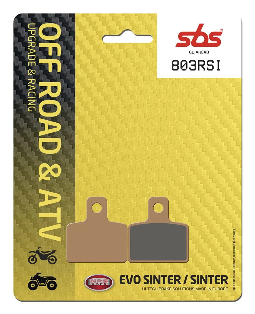 Sbs Rsi Bremseklodser Til Høj Ydeevne - For & Bag