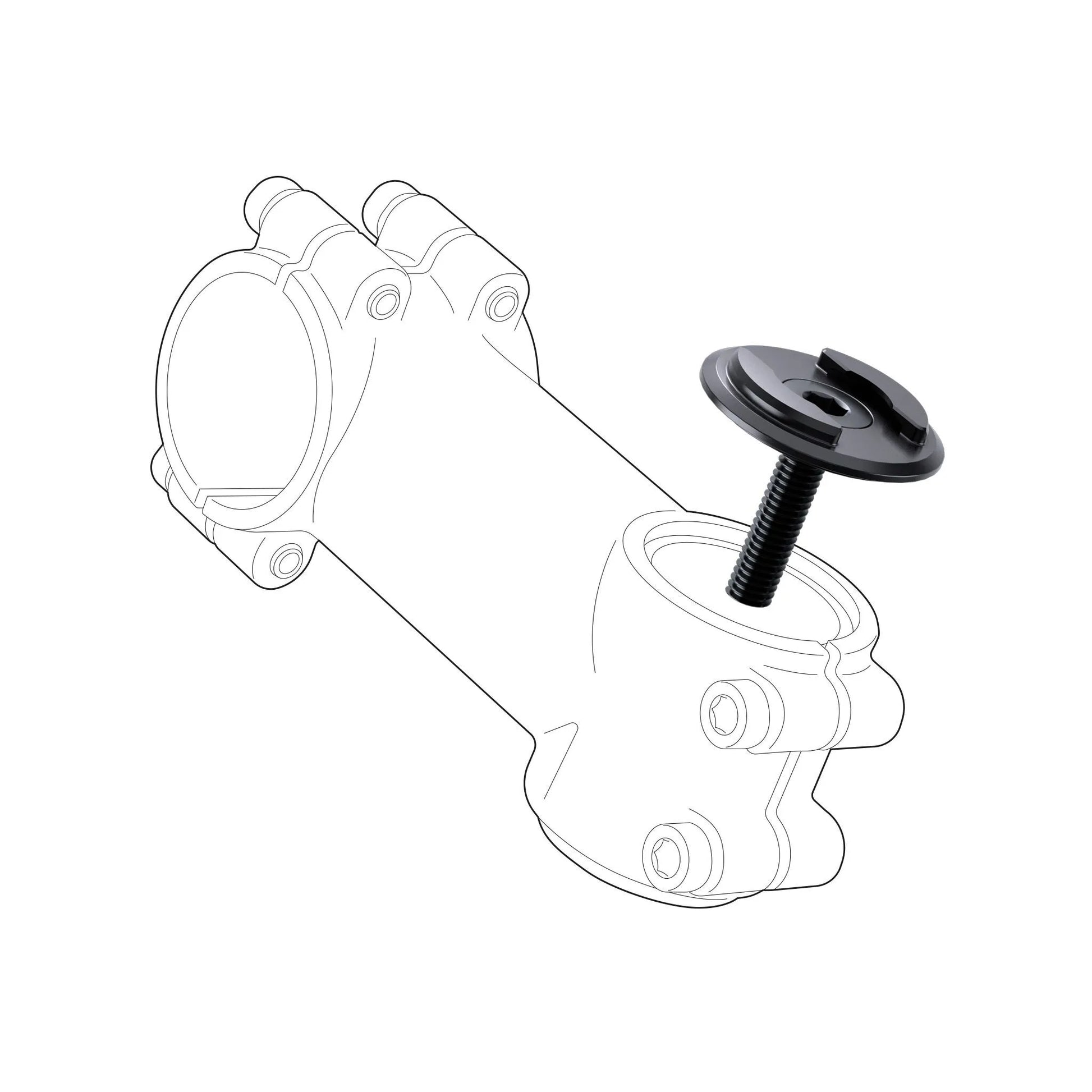 SP CONNECT Micro Stem Mount SPC+ for Handlebar Stem