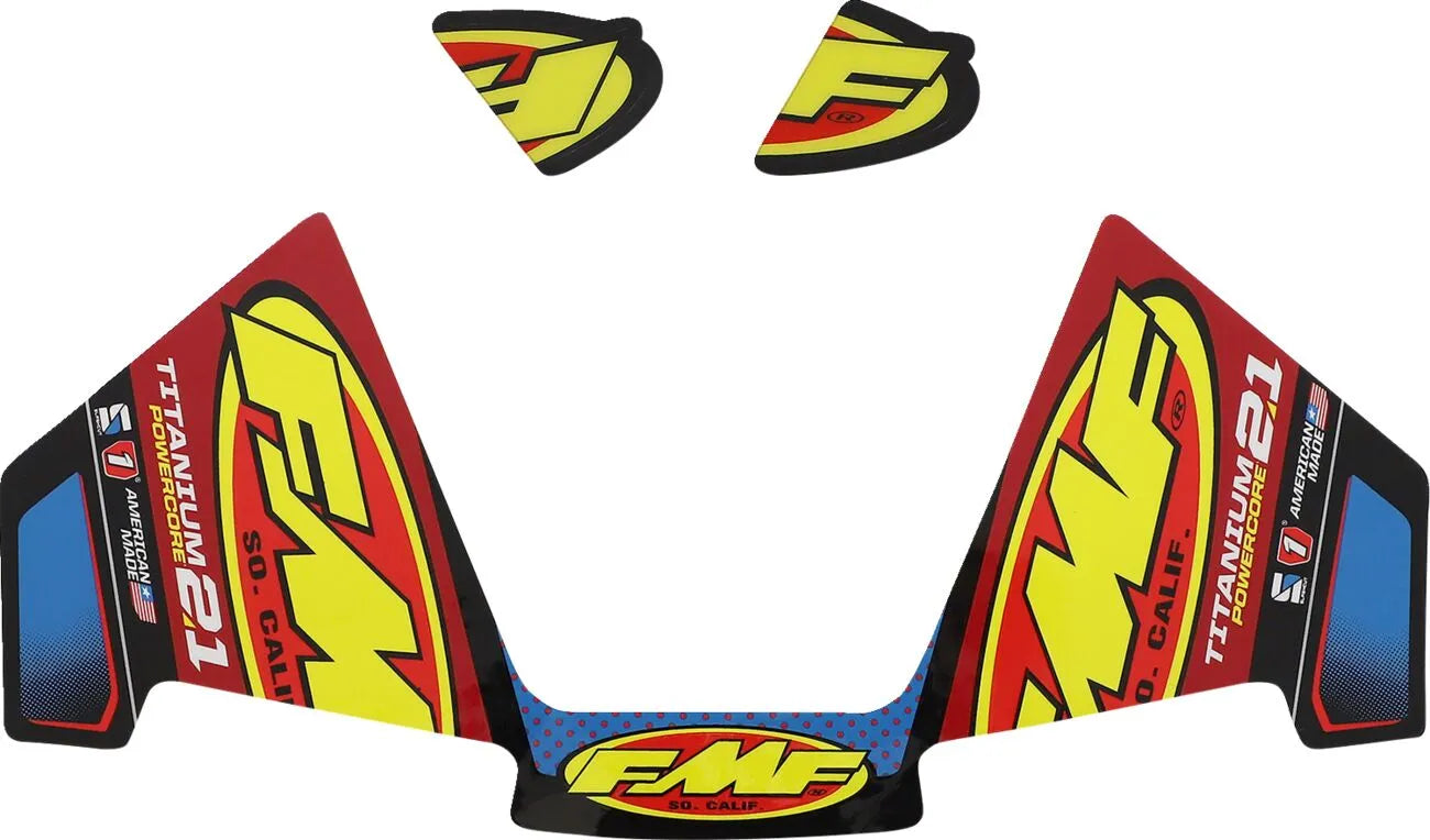 Fmf Exhaust Replacement Decal - Fmf Logo