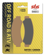 Sbs Si Offroad Sintered Brake Pads - Front