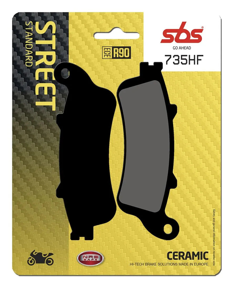 Sbs Hf Street Keramiske Bremseklodser Til Street Bikes - Foran