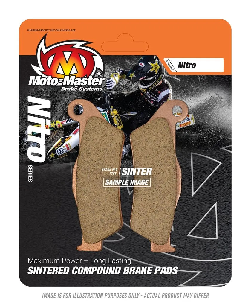 Moto-master Nitro Sintered Brake Pads For Mx/enduro - Front & Rear