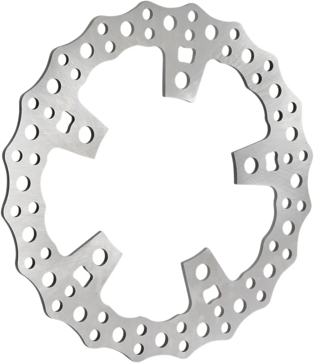 Arlen Ness Jagged Flydende Rotor For V-twin - Front
