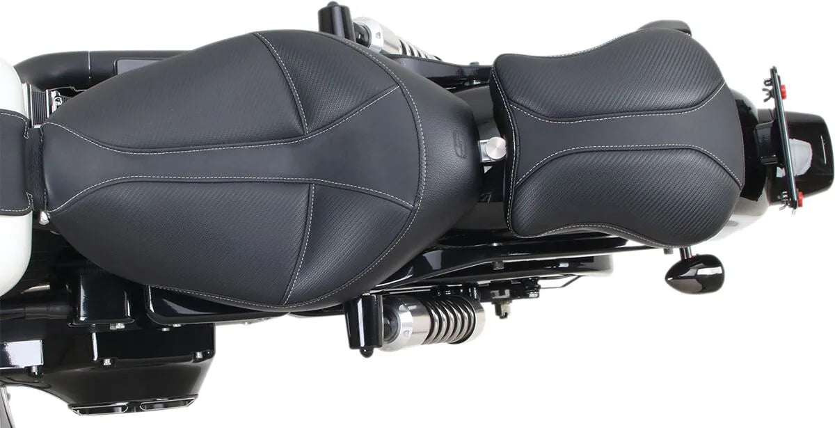 Saddlemen Detachable Pillion Pad - Black Vinyl