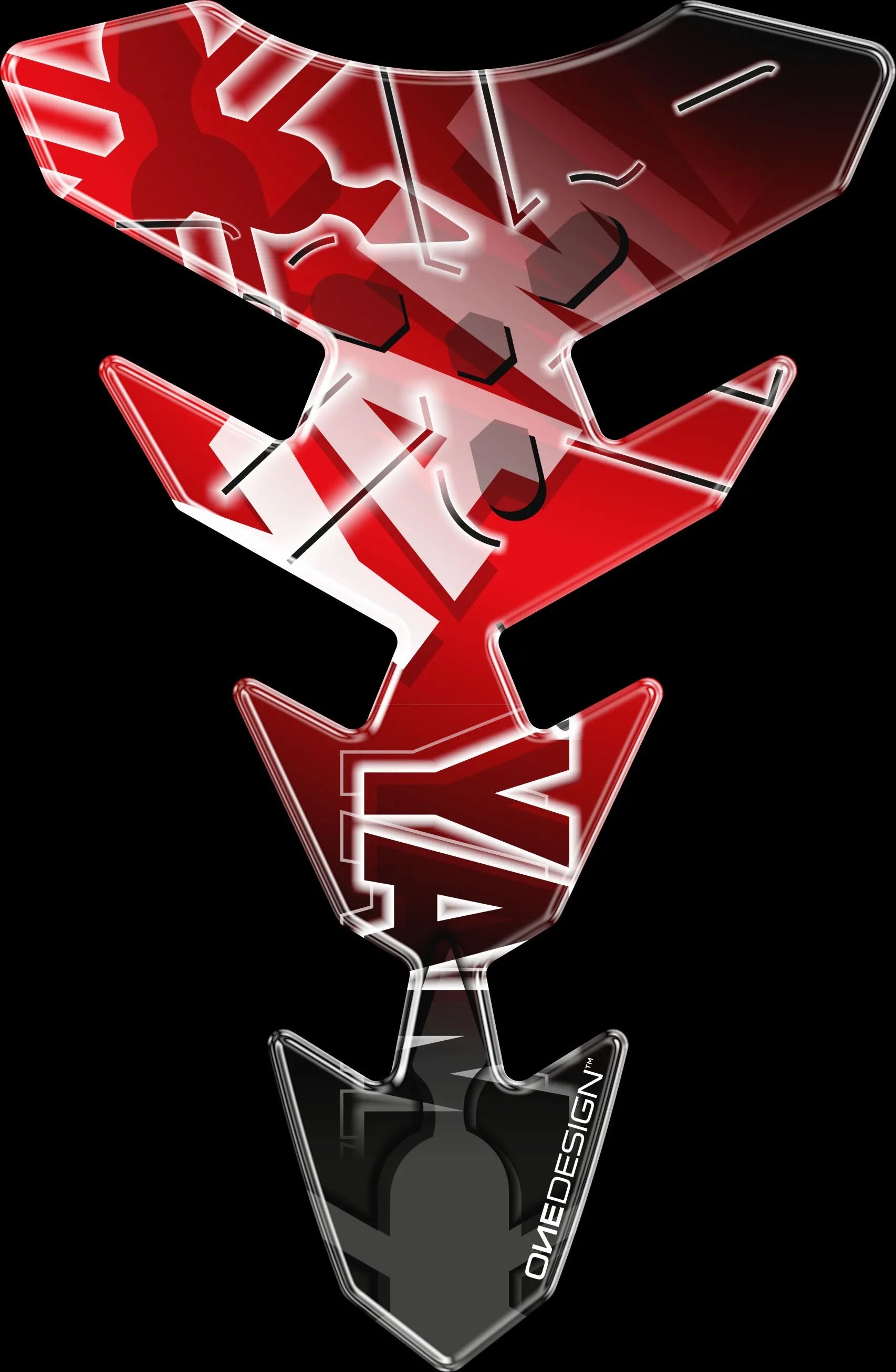 Onedesign Resin Tank Pad For Sport, Touring & Road Bikes