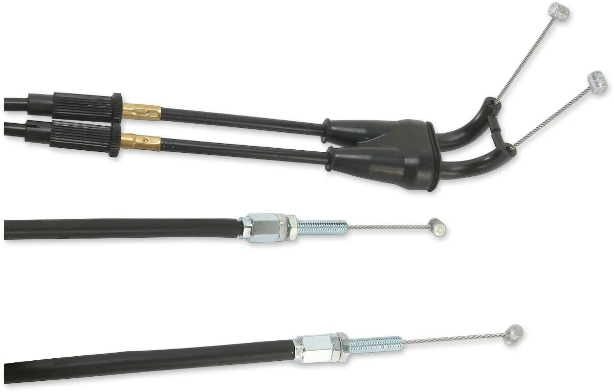 MOOSE OFFROAD HARD-PARTS Black Vinyl Throttle Cable