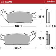 Moto-Master RoadPro Sinter Sport Front Brake Pads