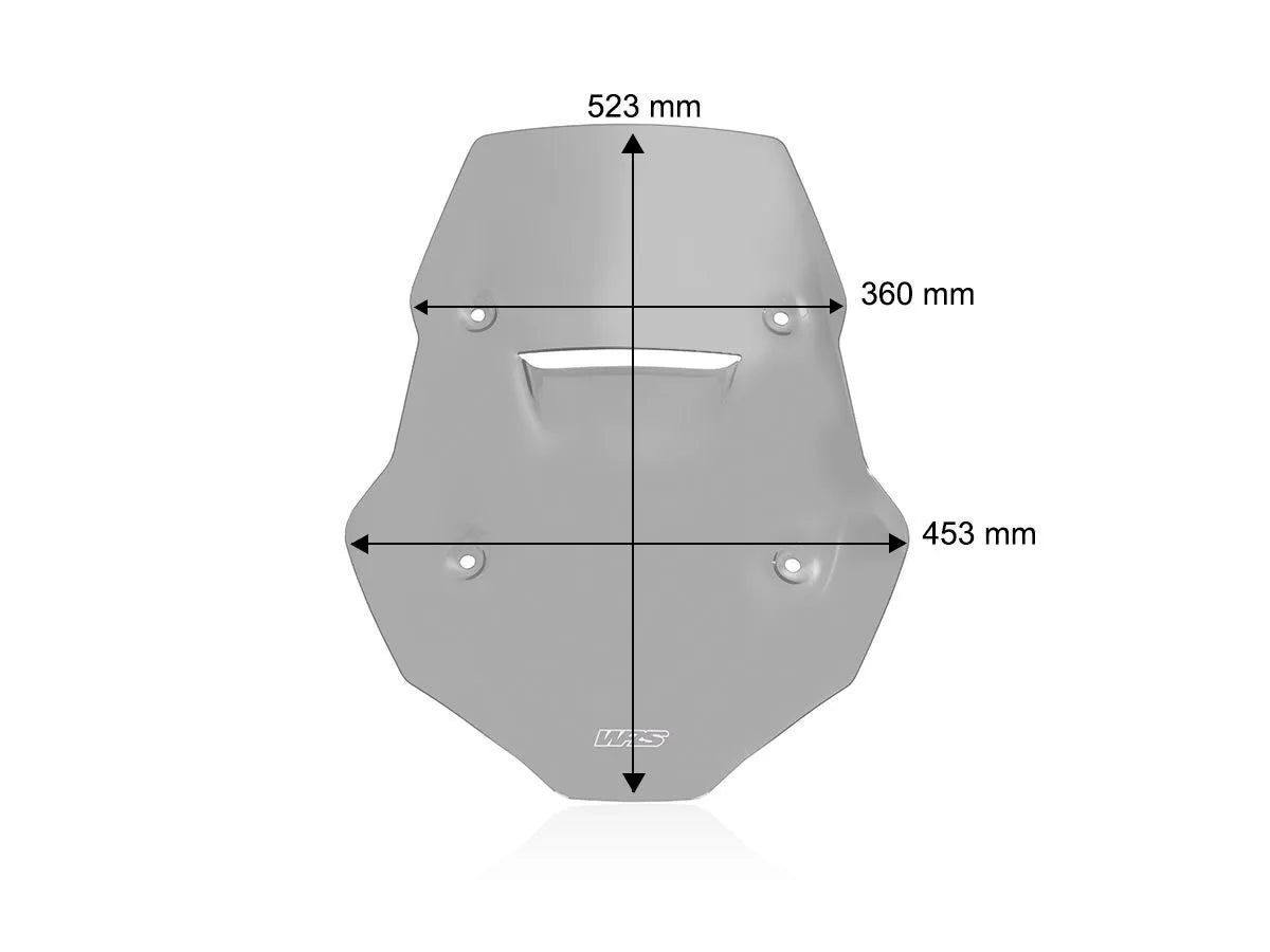 Wrs Touring Windscreen For Cf Moto 800mt