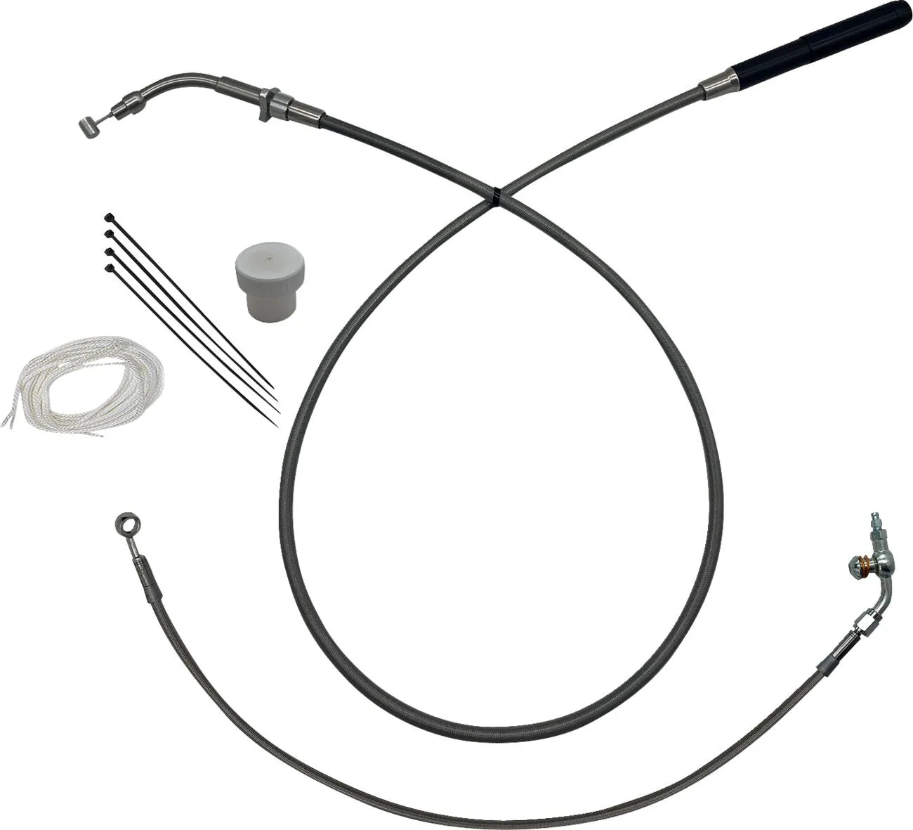 Fat Baggers Inc. EZ Install Cable Kit for 14" Ape Hangers