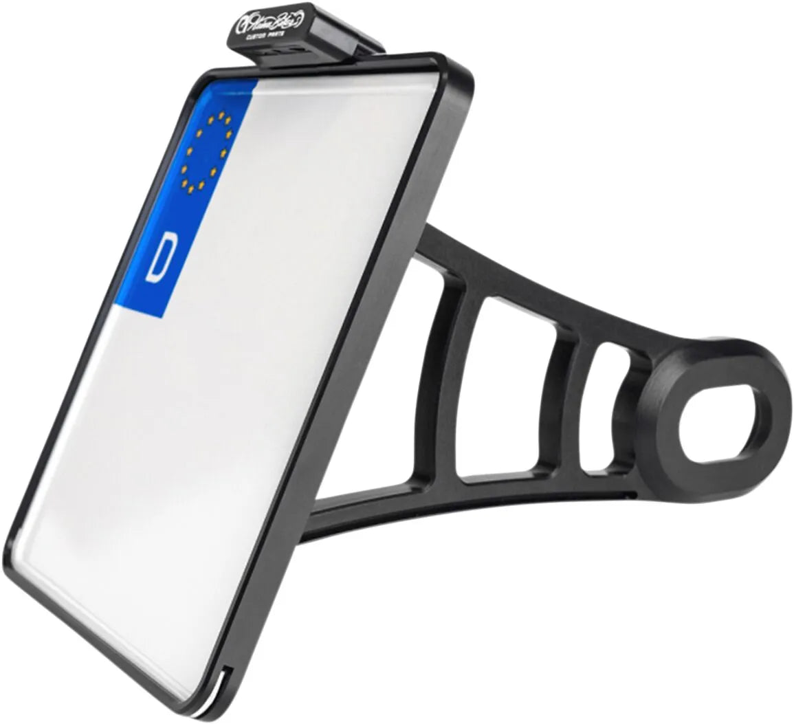 Heinz Bikes Side Mount License Plate Holder With Led