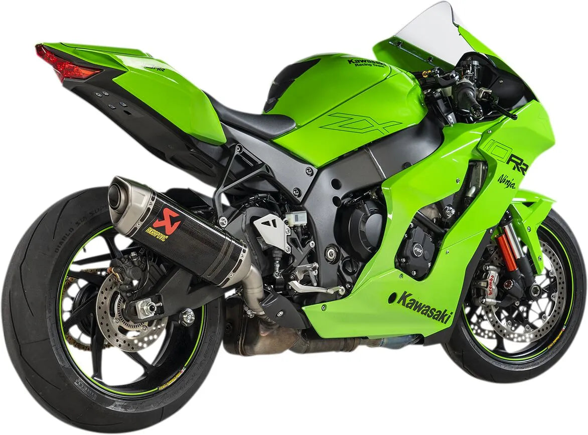 Akrapovic Slip-on Series Muffler For Kawasaki Motorcycles
