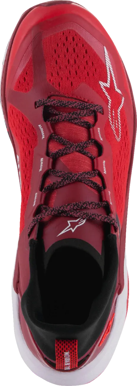 Alpinestars Meta XR V2 Shoes Burnt Red Dark Red White