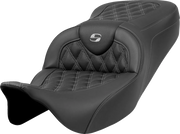 Saddlemen Roadsofa Lattice Stitch Seat - For Harley Davidson