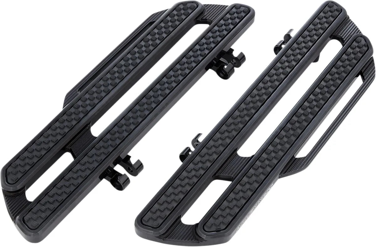 Arlen Ness Method Driver Floorboards - Black Anodized