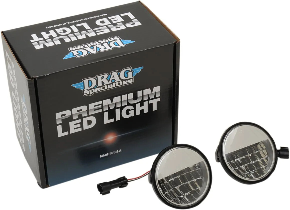 Drag Specialties 4.5" Led Reflector Lights