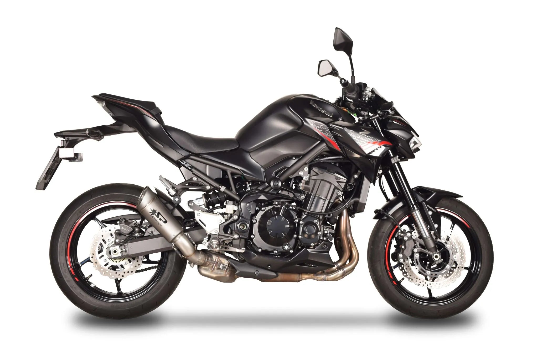 Spark Grid-o Slip-on Muffler Titanium