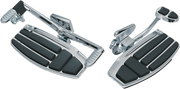 Kuryakyn Floorboard Kit - Chrome, Driver
