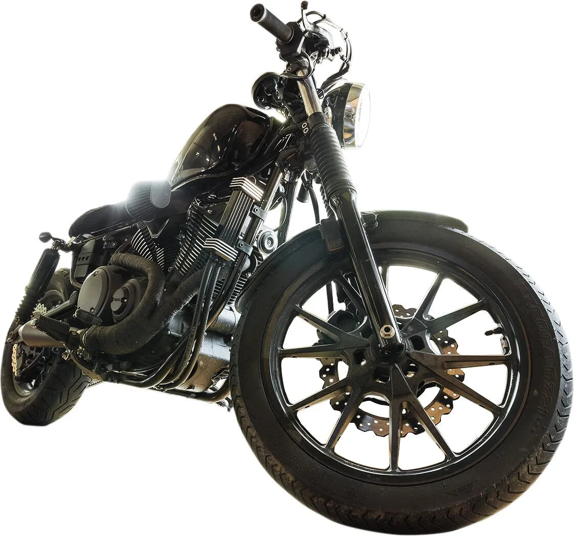 Jagg Oil Coolers Vertical Frame-mount Oil Cooler Kit