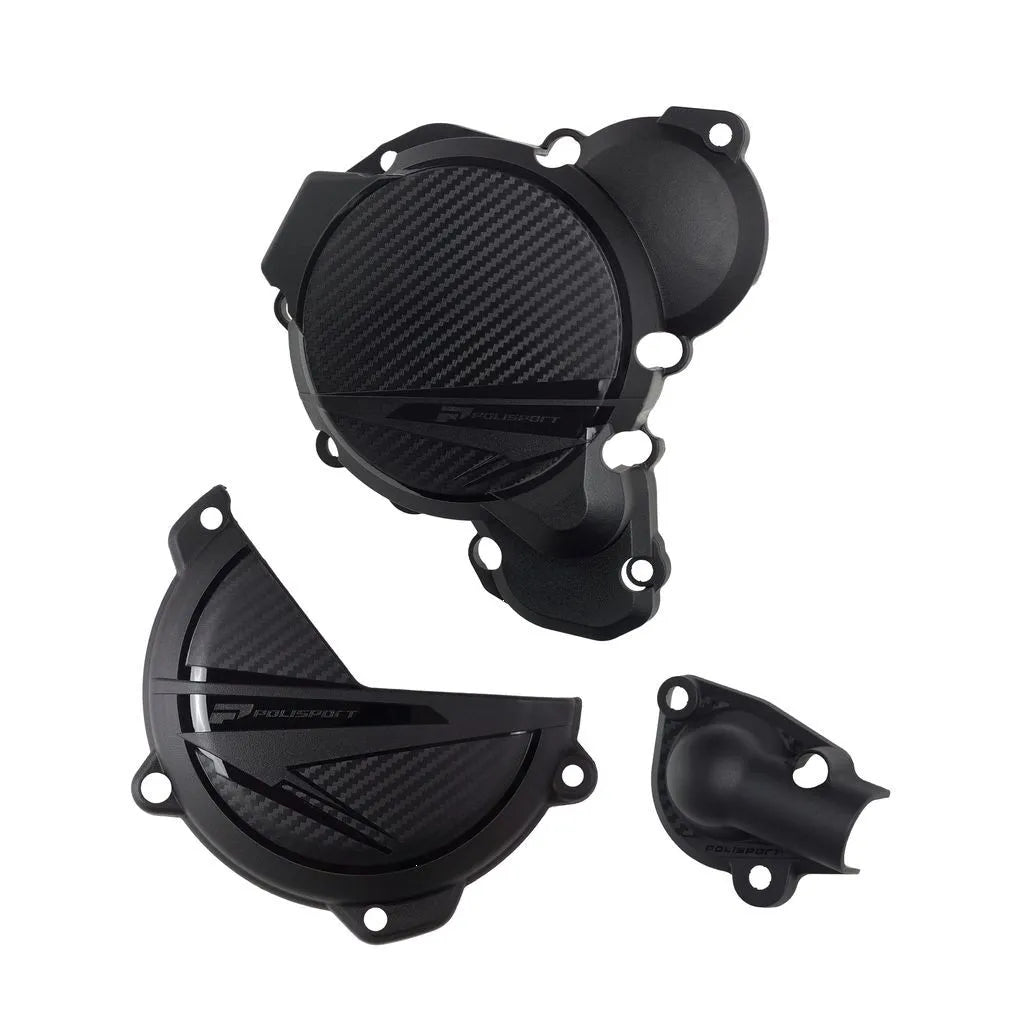 Polisport Full Engine Cover Kit In Black