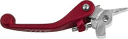 Arc Forged Clutch Lever - Red Polished Aluminum