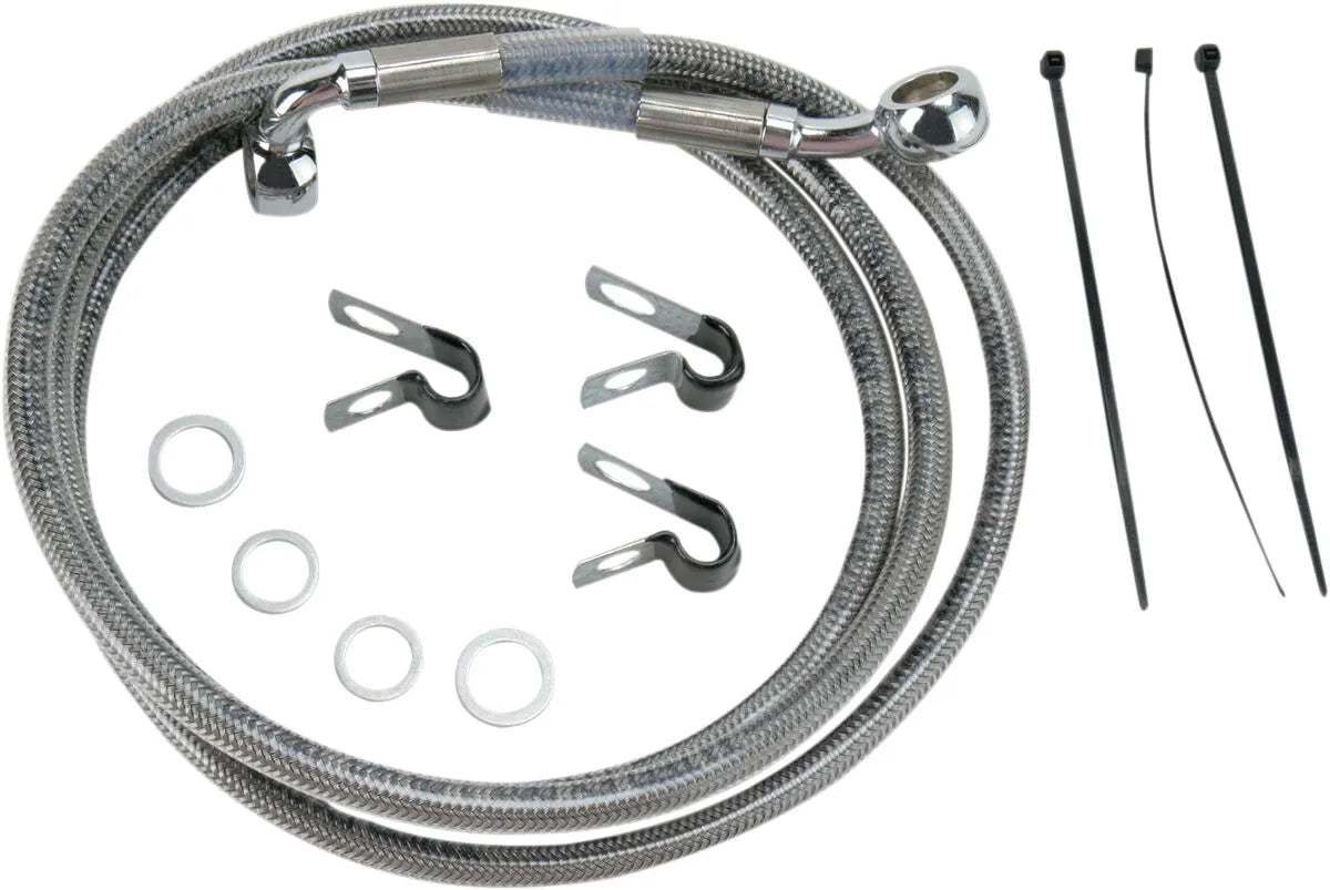 Drag Specialties Forlænget Bremse Slange Kit 54.25"