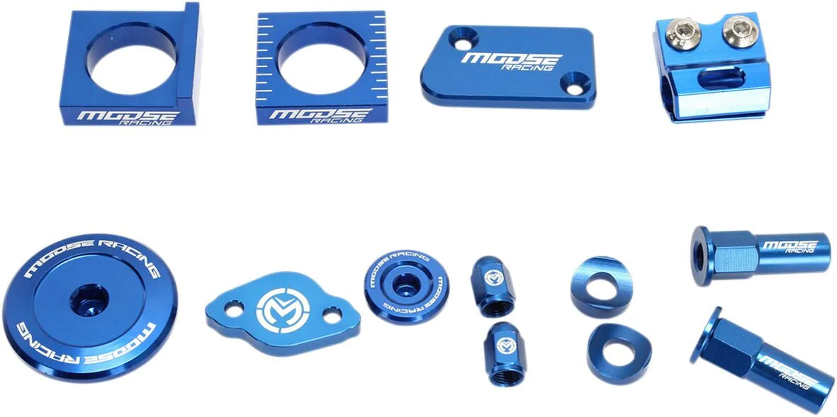 Moose Offroad Anodized Blue Bling Kit