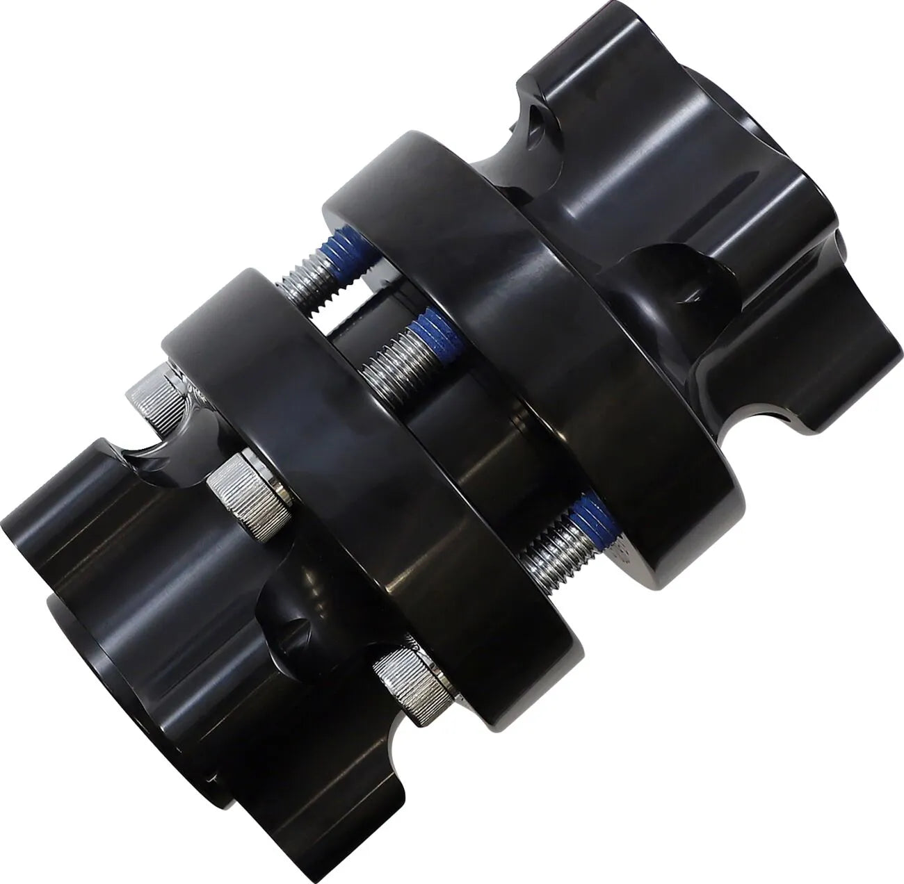 Arlen Ness Cartridge Hub - Billet Aluminum, Black Anodized