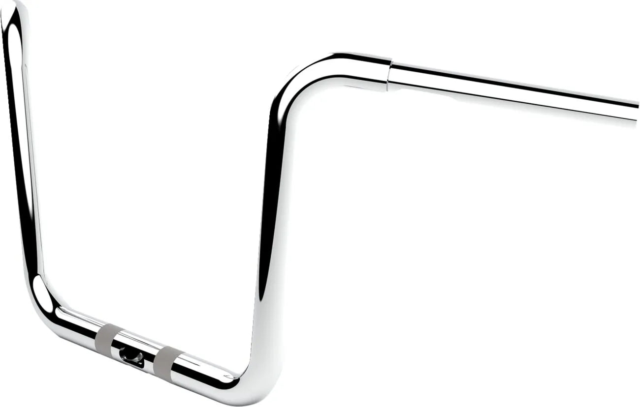 La Choppers Twin Round 12" Chrome Ape Hanger Handlebar