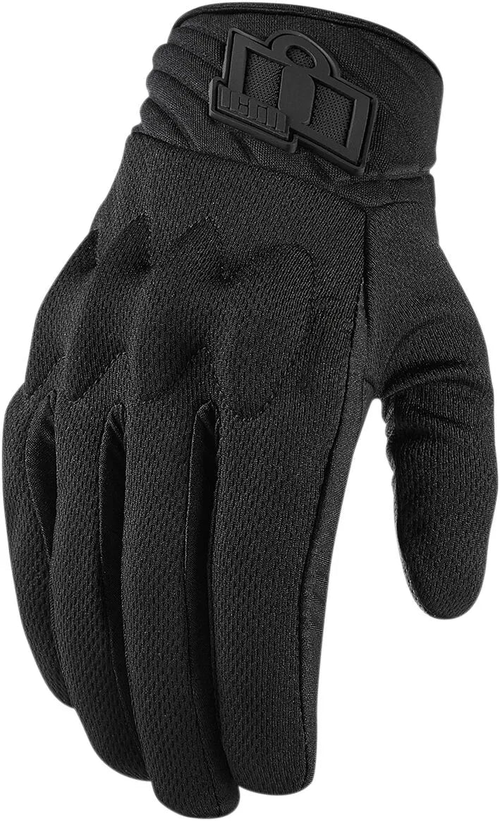 Icon Anthem 2 Ce™ Men's Motorcycle Gloves - Black