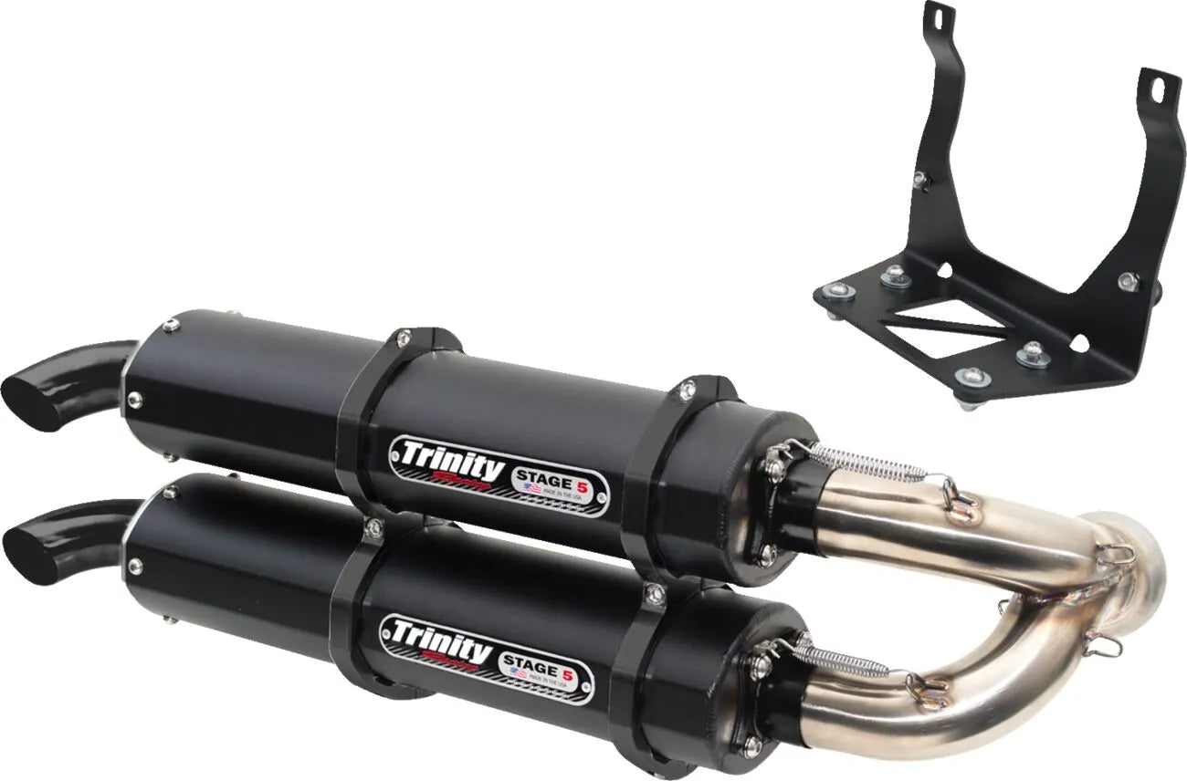 Trinity Racing Stage 5 Dual Slip-on Lyddæmper
