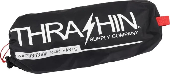 Thrashin Supply Co. Mission Rain Pants - Black