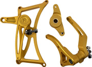 Performance Machine Mid Controls - Gold Anodized