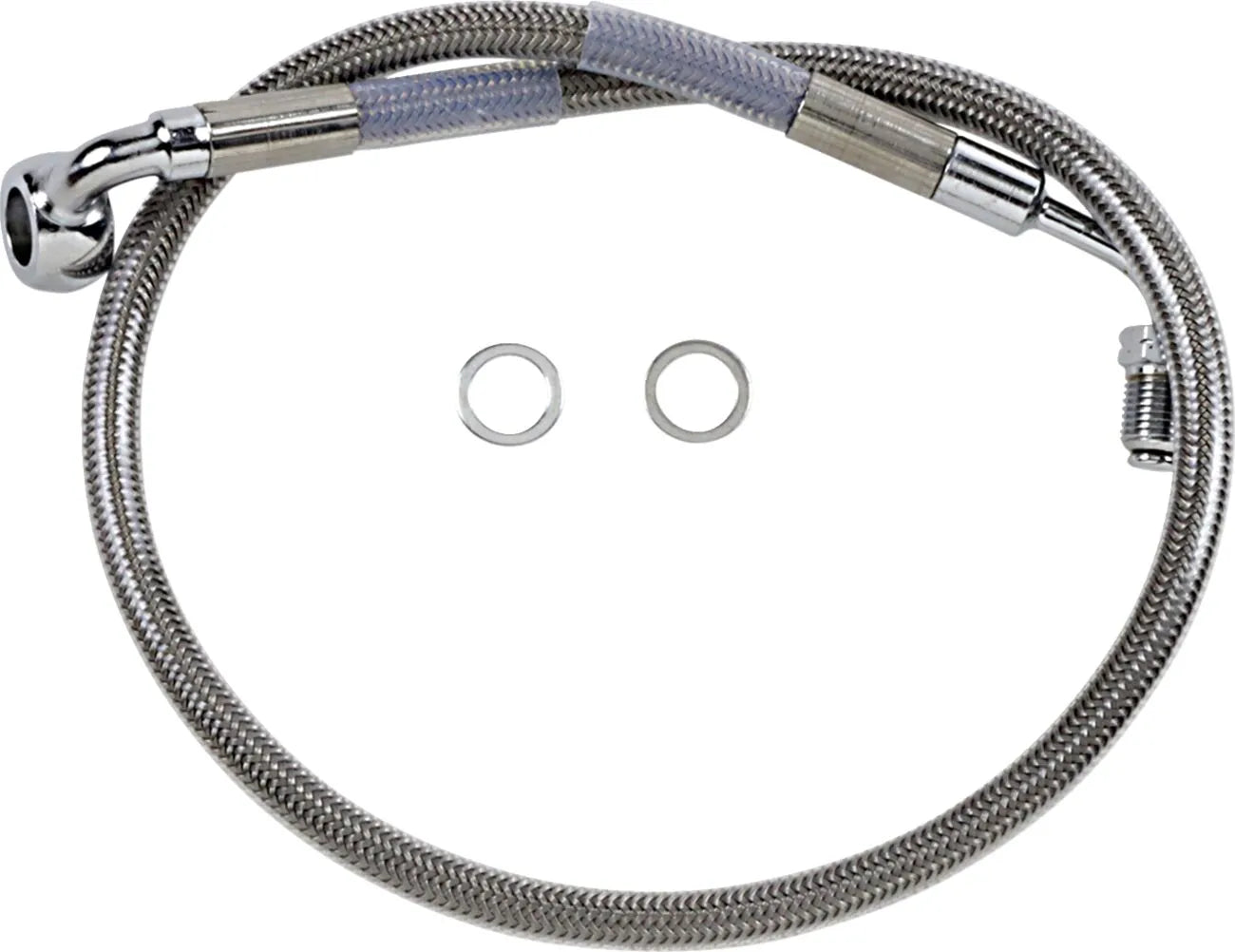 Drag Specialties rustfrit stål bremseslange kit med ABS