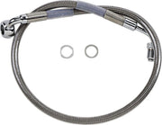 Drag Specialties rustfrit stål bremseslange kit med ABS