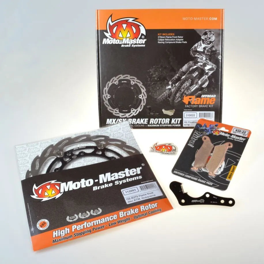 Moto-master 260mm Oversize Floating Rotor Brake Kit