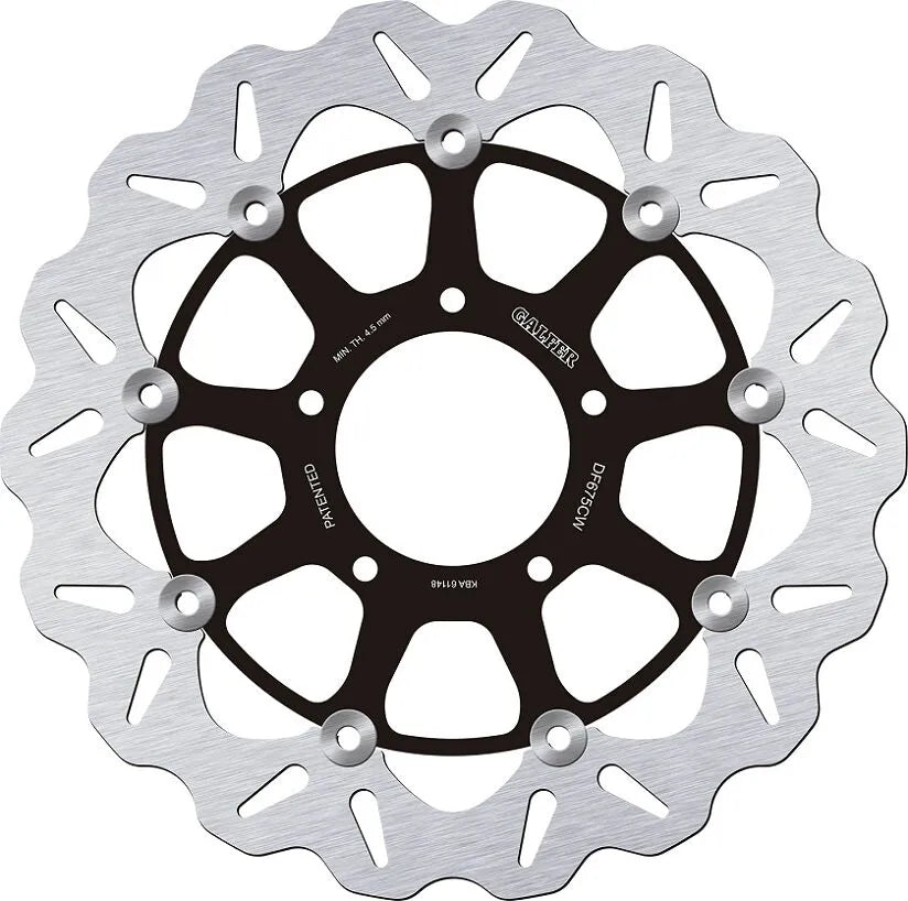 Galfer Brake Rotor For Motorcycle - High-carbon Stainless Steel - Front