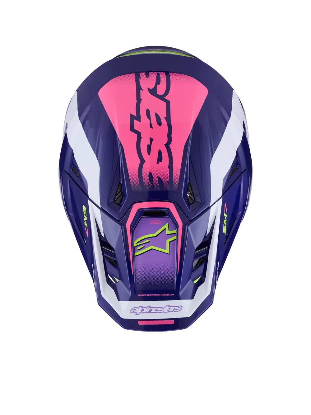 Alpinestars S-M7 Deed Helmet Purple/Pink